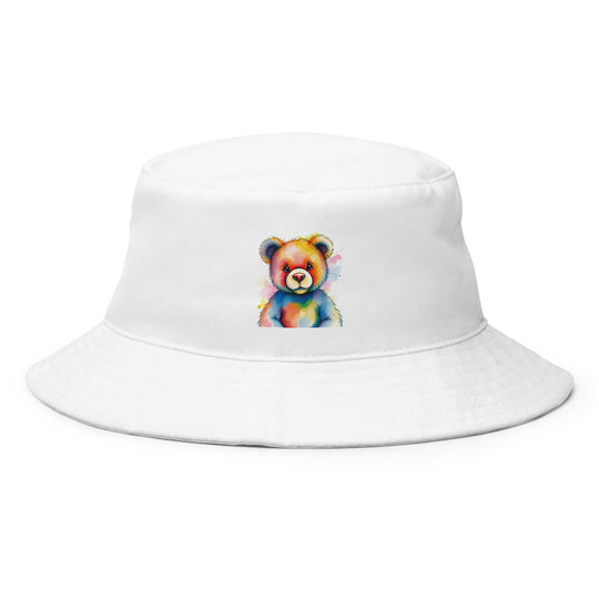 Teddy Bear Watercolor Bucket Hat | Everyday AI-Designed 7