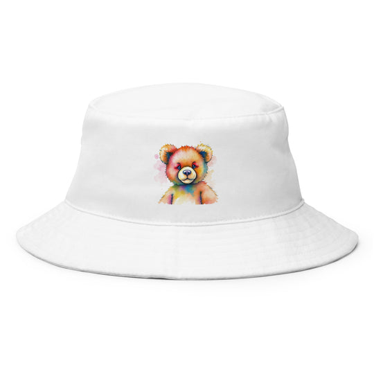 Teddy Bear Watercolor Bucket Hat | Everyday AI-Designed 8