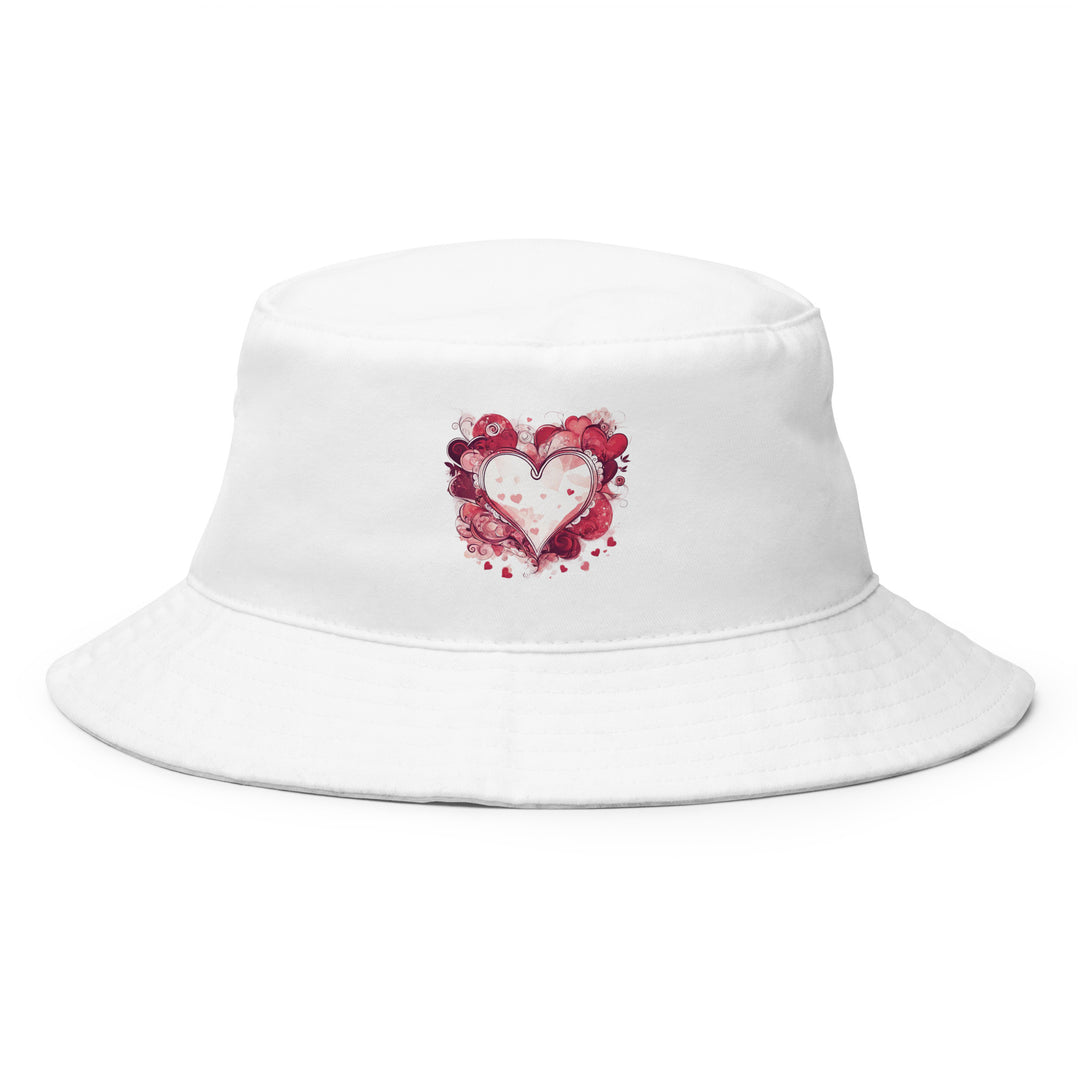 Abstract Bucket Hat | Valentines AI-Designed 3