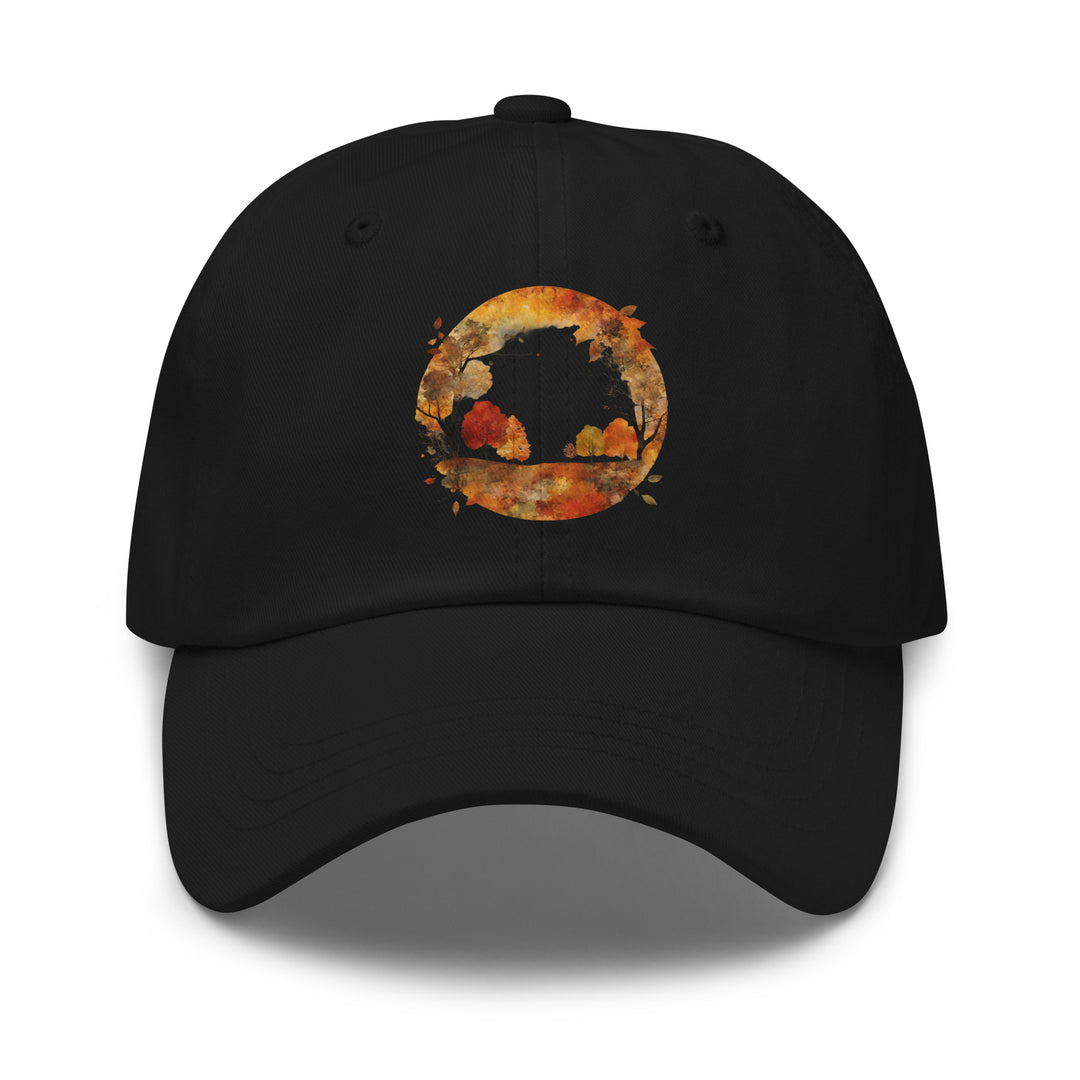 Autumn Collage Dad Hat | Autumn AI-Designed 1