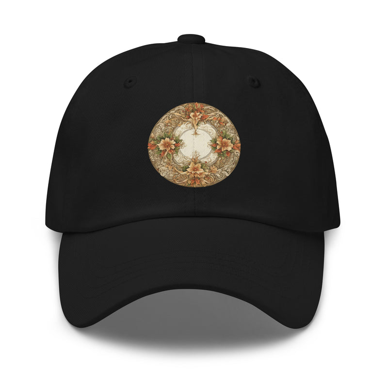 Art Nouveau Dad Hat | Christmas AI-Designed 8