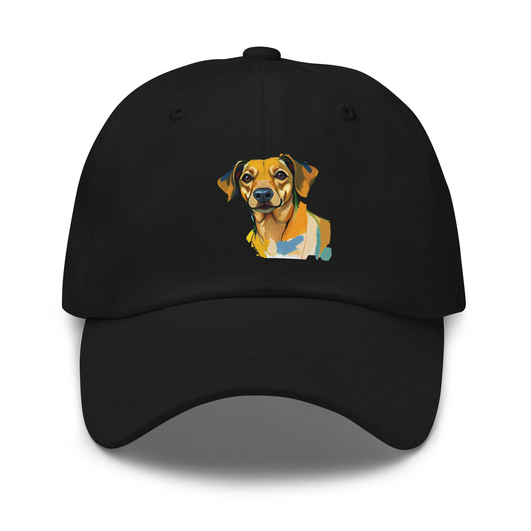 Dachshund Abstract Dad Hat | Everyday AI-Designed 2