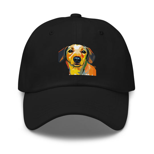 Dachshund Abstract Dad Hat | Everyday AI-Designed 5