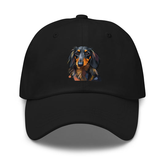 Dachshund Abstract Dad Hat | Everyday AI-Designed 6