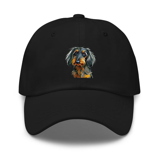 Dachshund Abstract Dad Hat | Everyday AI-Designed 7