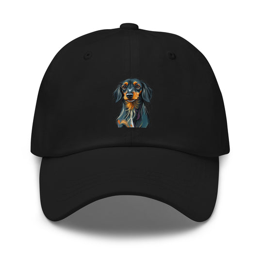 Dachshund Abstract Dad Hat | Everyday AI-Designed 8