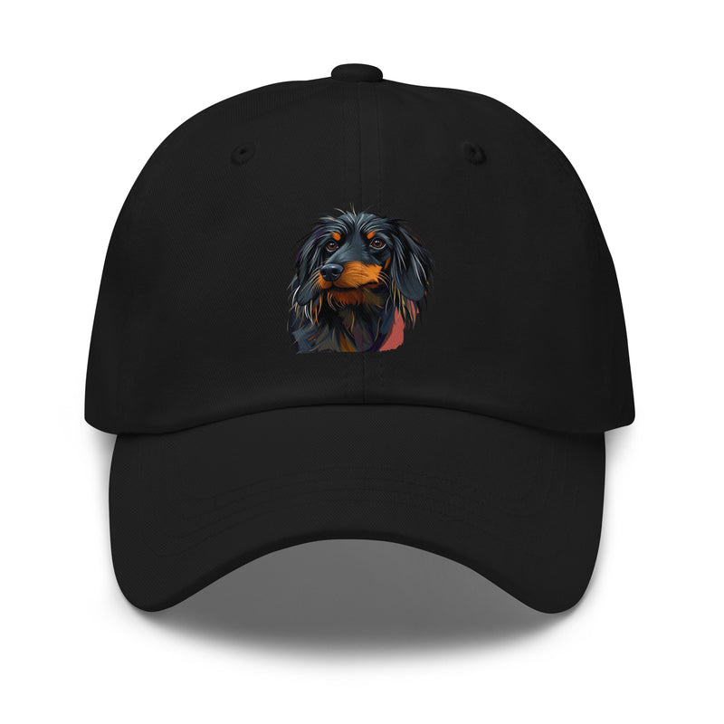 Dachshund Abstract Dad Hat | Everyday AI-Designed 9