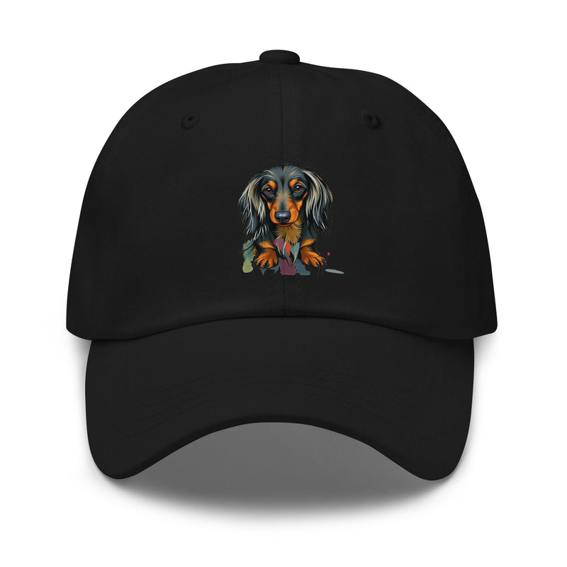 Dachshund Abstract Dad Hat | Everyday AI-Designed 10