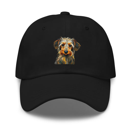 Dachshund Abstract Dad Hat | Everyday AI-Designed 11