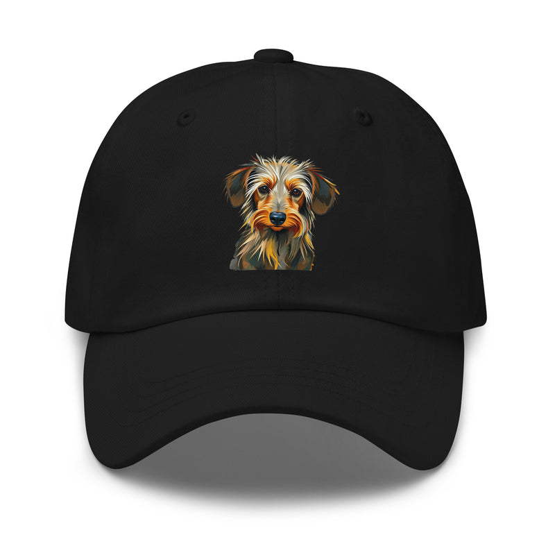 Dachshund Abstract Dad Hat | Everyday AI-Designed 11