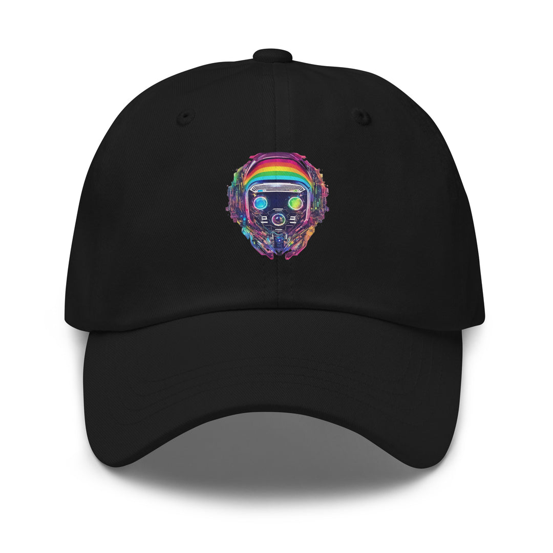 Cyberpunk Rainbow Dad Hat | Everyday AI-Designed 18