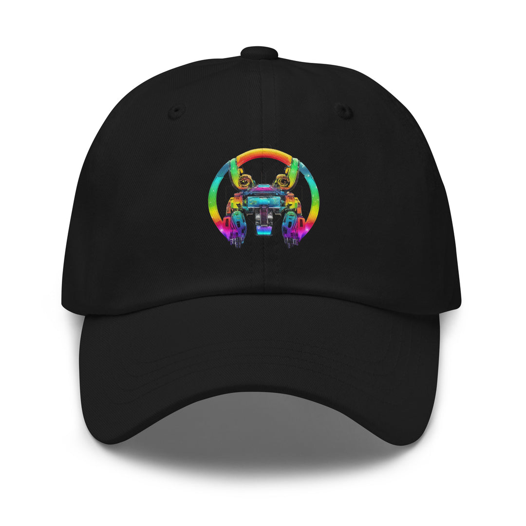 Cyberpunk Rainbow Dad Hat | Everyday AI-Designed 19