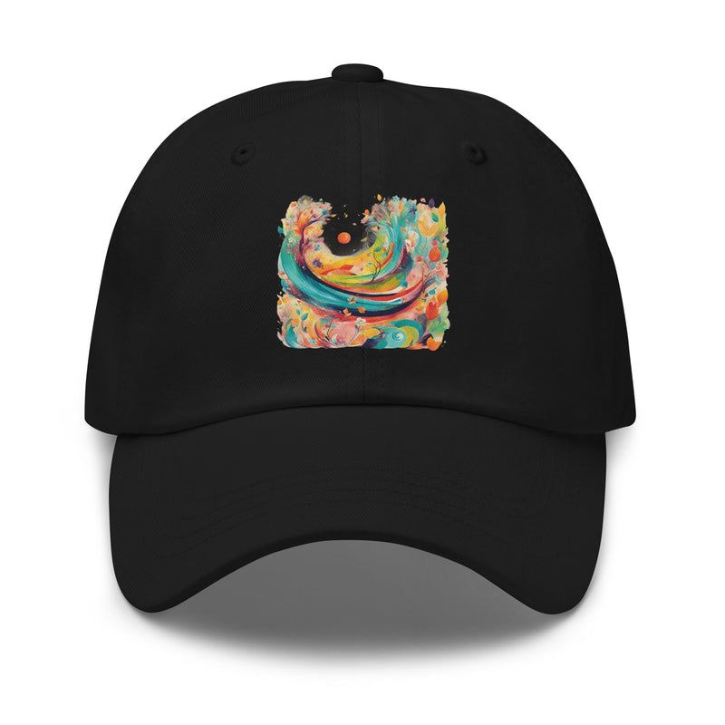 Abstract Dad Hat | Spring AI-Designed 2