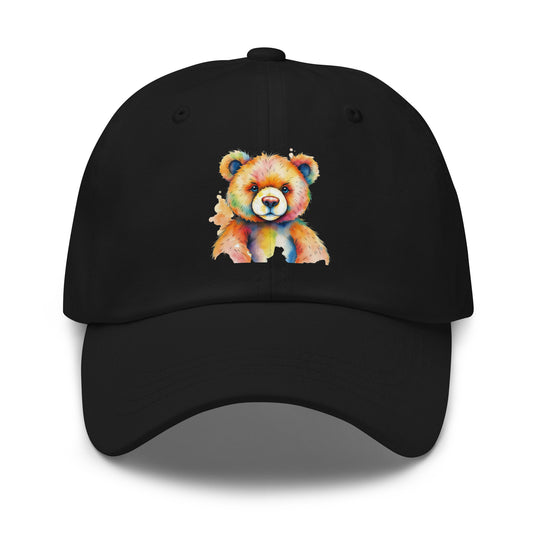 Teddy Bear Watercolor Dad Hat | Everyday AI-Designed 12