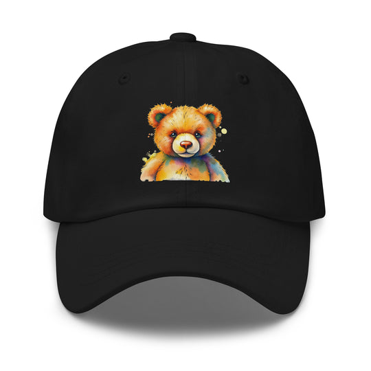 Teddy Bear Watercolor Dad Hat | Everyday AI-Designed 16