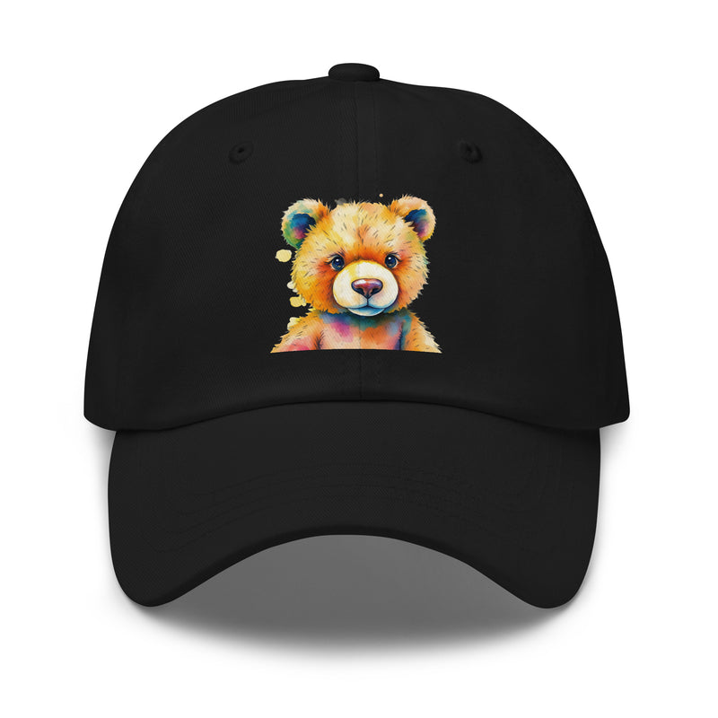 Teddy Bear Watercolor Dad Hat | Everyday AI-Designed 18