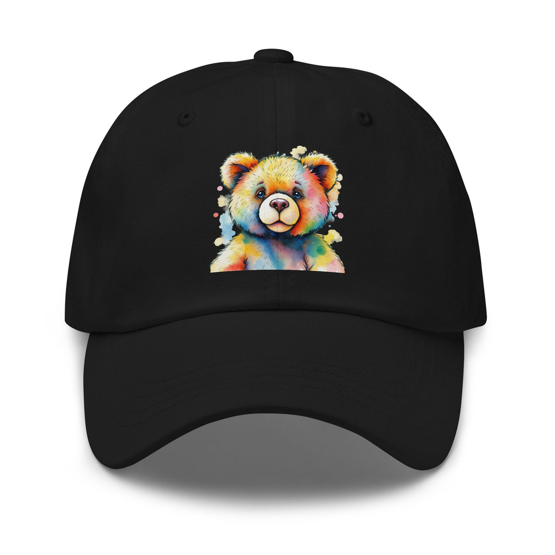 Teddy Bear Watercolor Dad Hat | Everyday AI-Designed 3