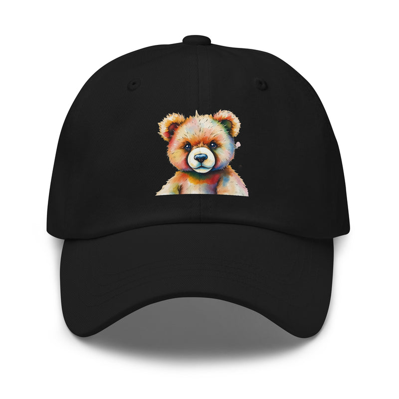 Teddy Bear Watercolor Dad Hat | Everyday AI-Designed 4