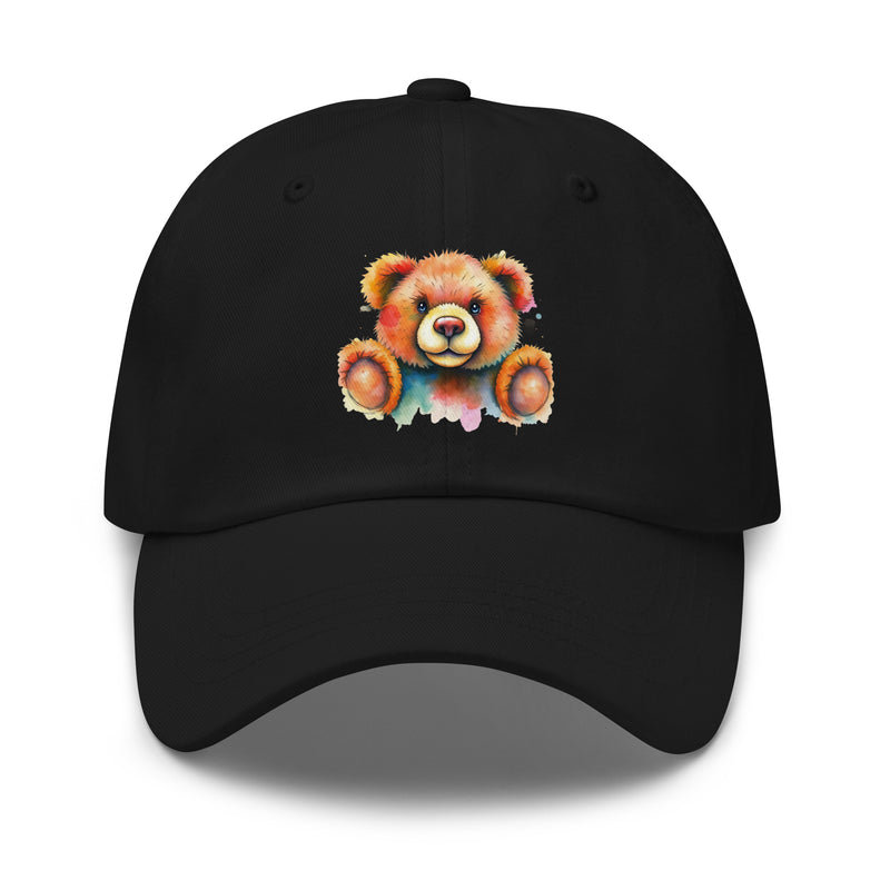 Teddy Bear Watercolor Dad Hat | Everyday AI-Designed 6