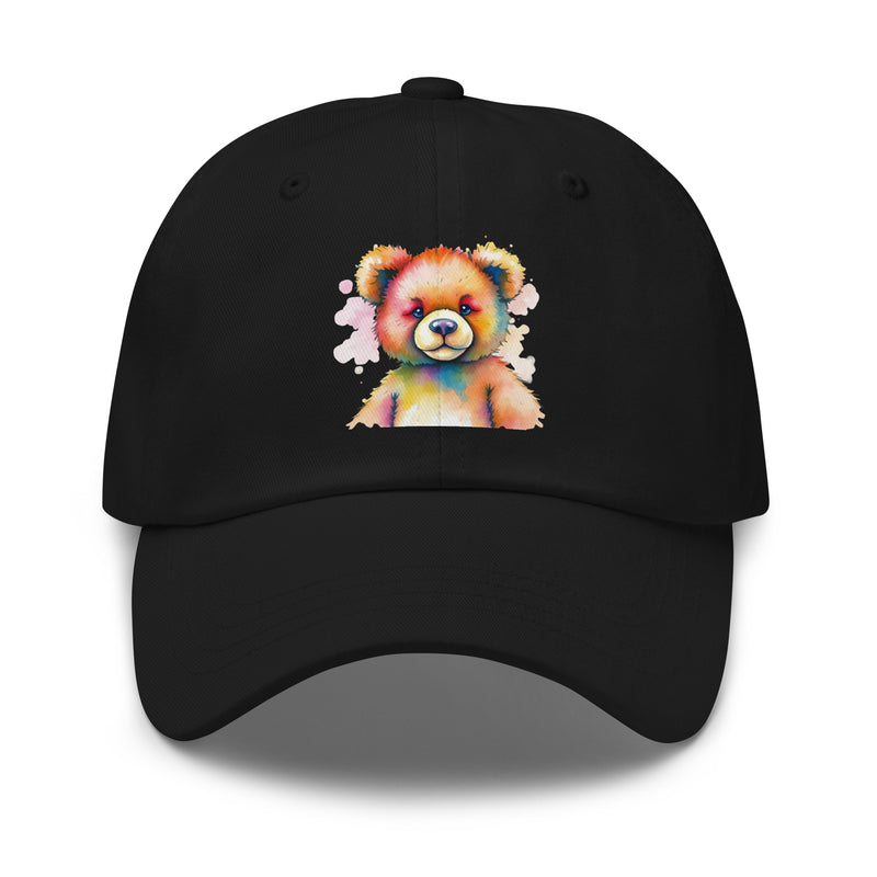 Teddy Bear Watercolor Dad Hat | Everyday AI-Designed 8