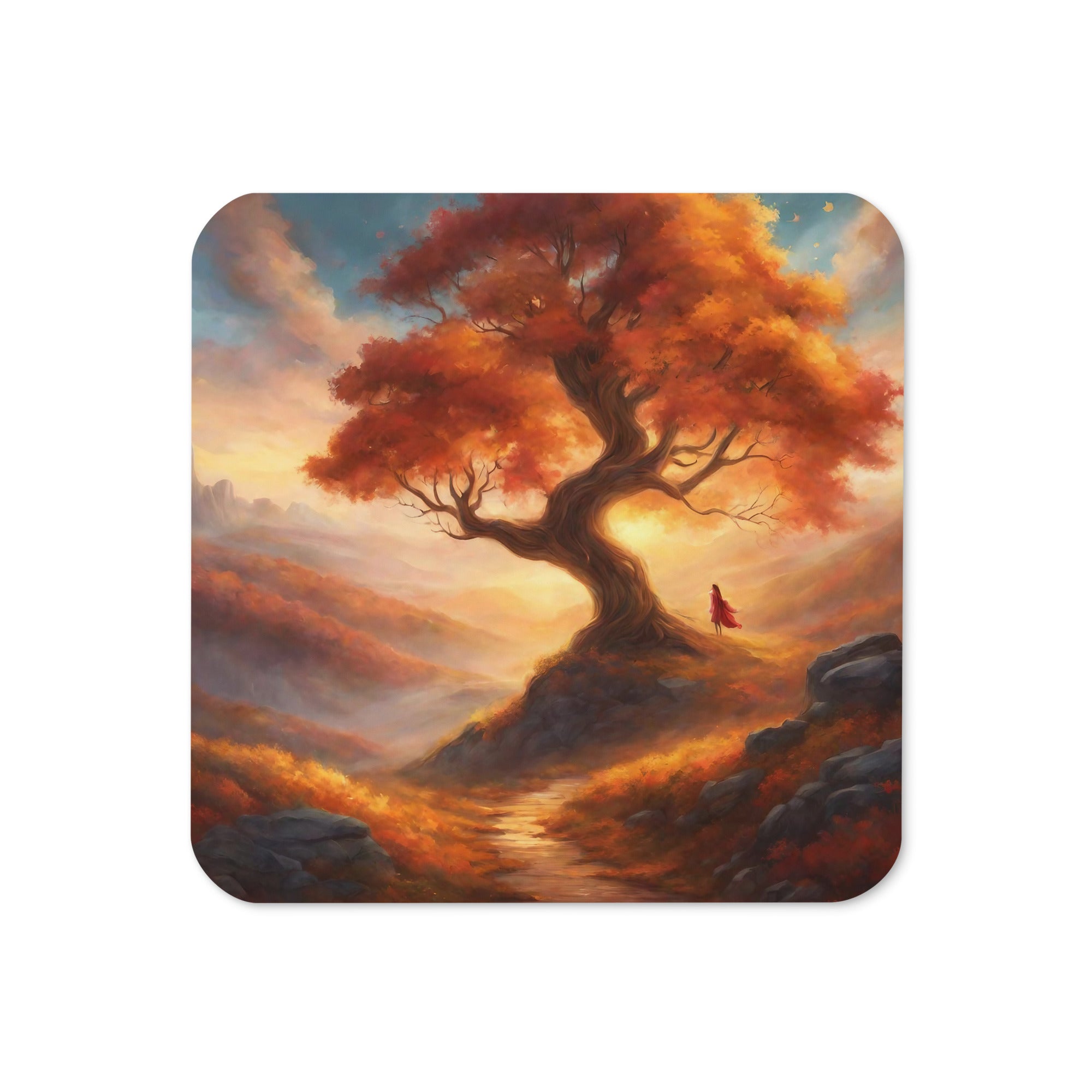 Cork-back coaster - WhatUWant2Buy