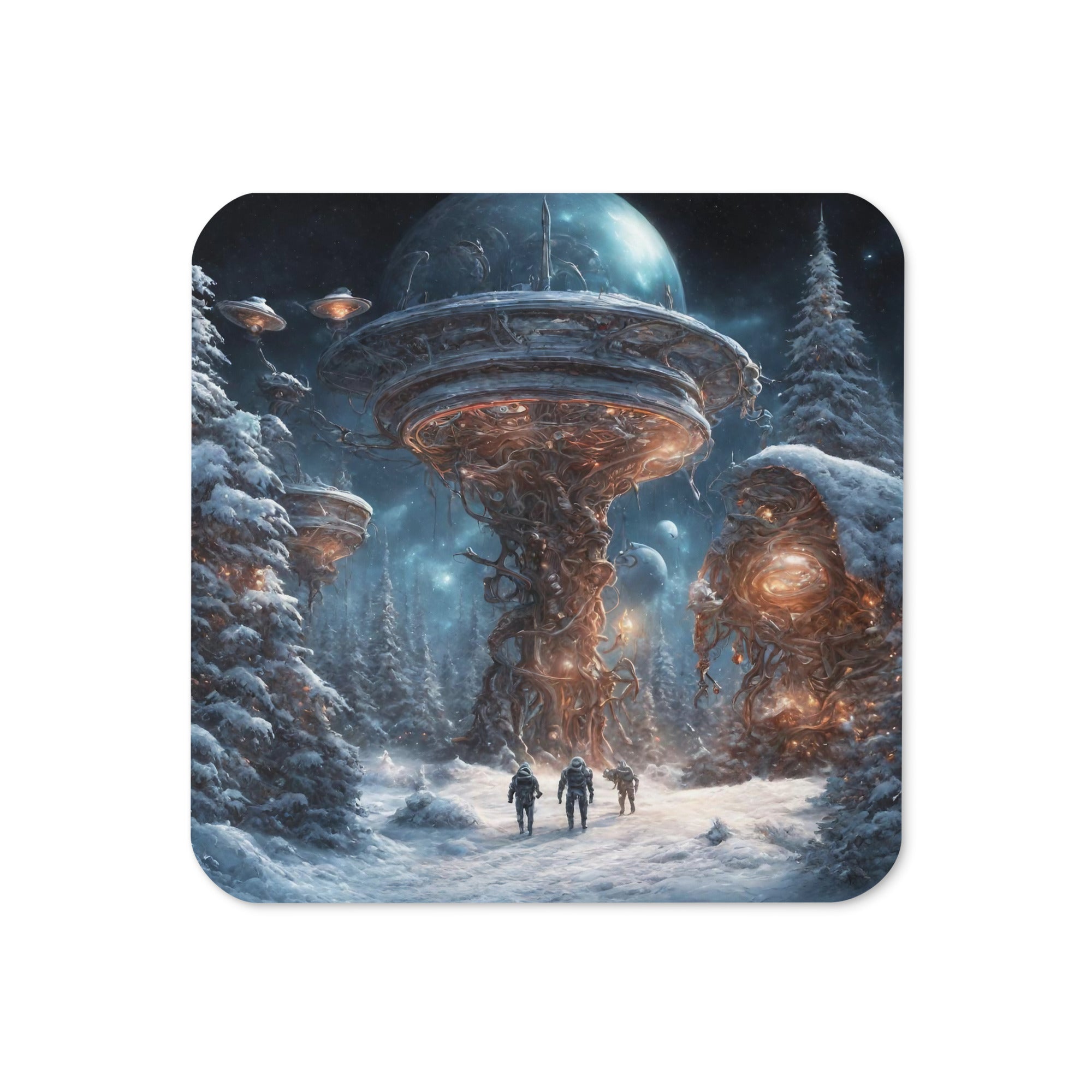Cork-back coaster - WhatUWant2Buy