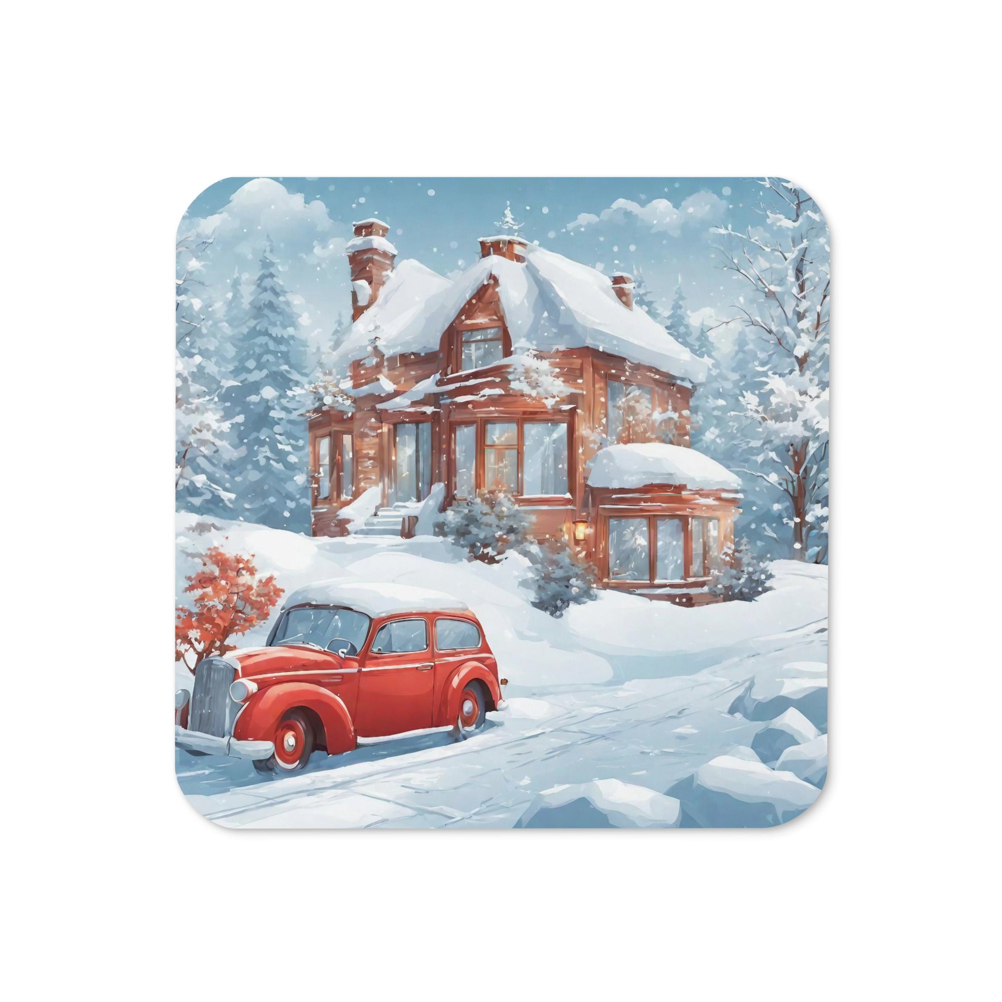 Cork-back coaster - WhatUWant2Buy