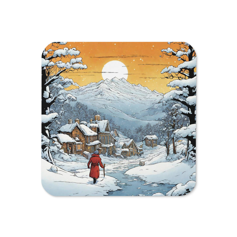 Cork-back coaster - WhatUWant2Buy