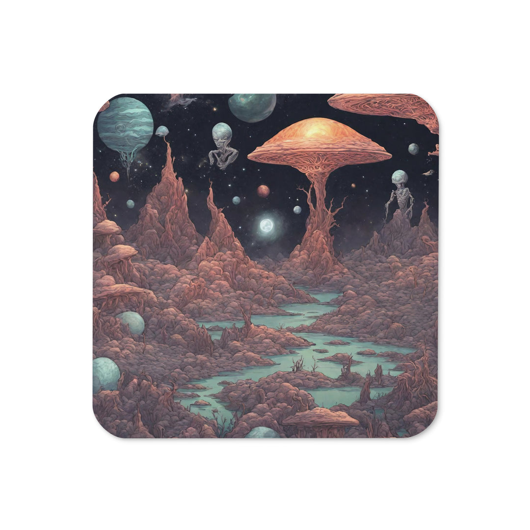 Cork-back coaster - WhatUWant2Buy