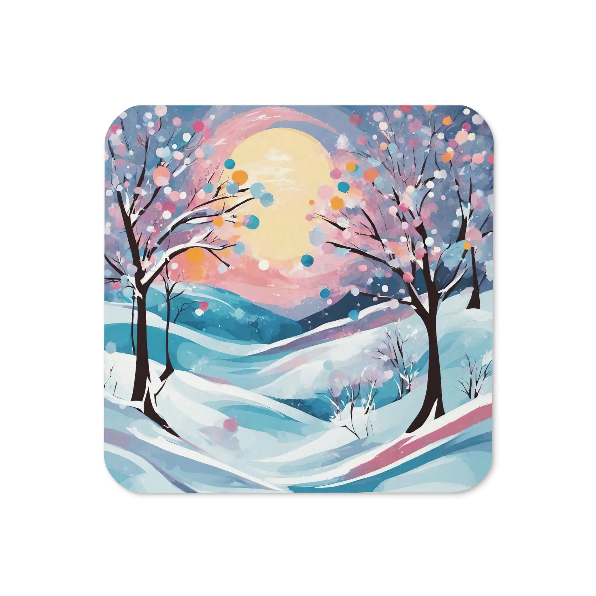 Cork-back coaster - WhatUWant2Buy