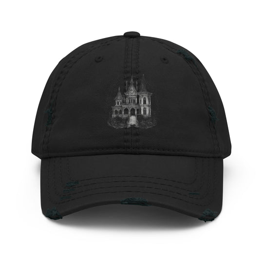 Gothic Distressed Dad Hat | Halloween AI-Designed 11