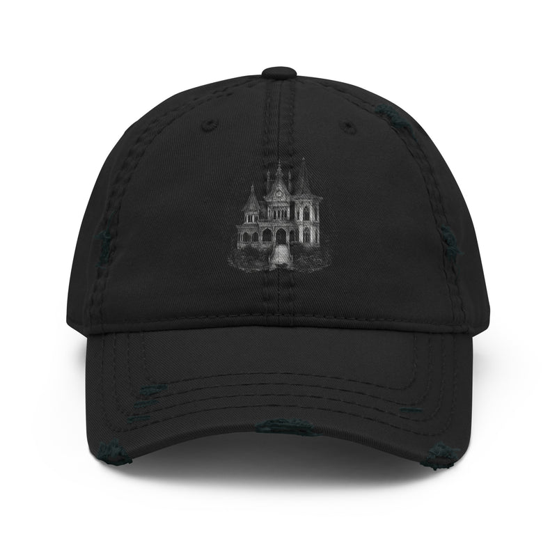 Gothic Distressed Dad Hat | Halloween AI-Designed 11