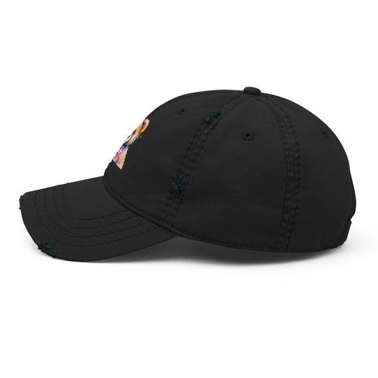 Teddy Bear Watercolor Distressed Dad Hat | Everyday AI-Designed 10 - additional view 13
