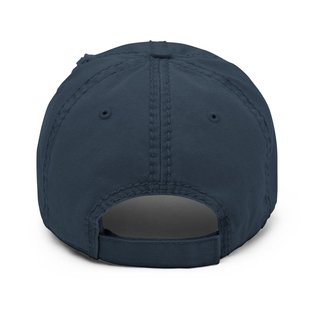 Teddy Bear Watercolor Distressed Dad Hat | Everyday AI-Designed 10 - additional view 2