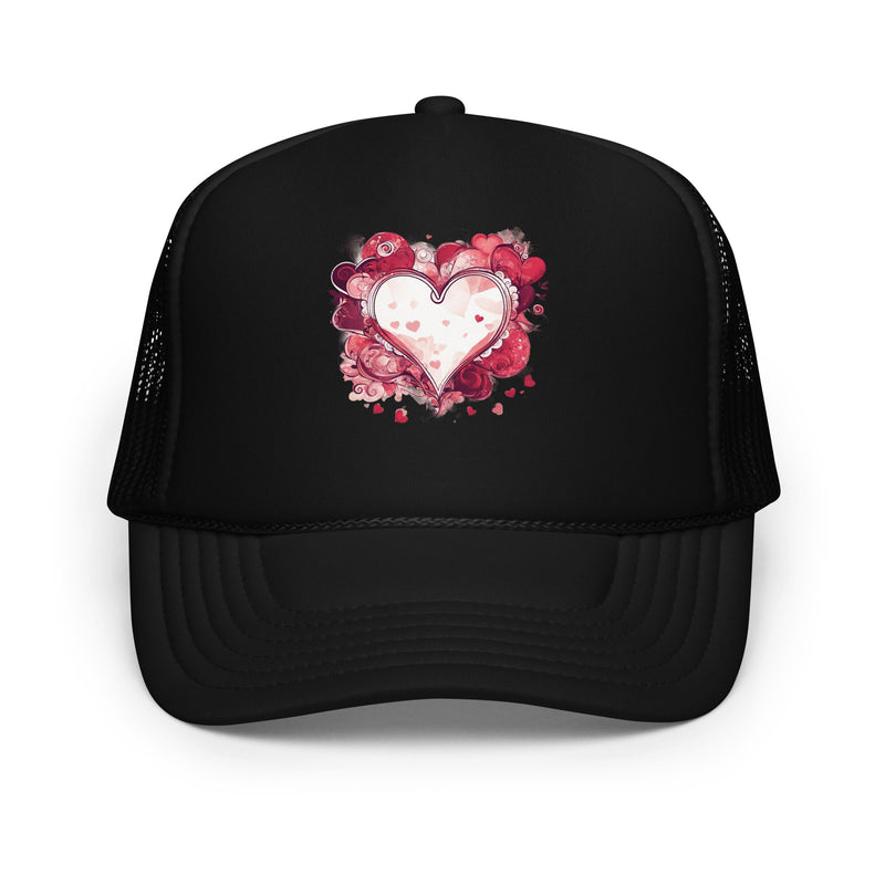 Abstract Foam Trucker Hat | Valentines AI-Designed 3