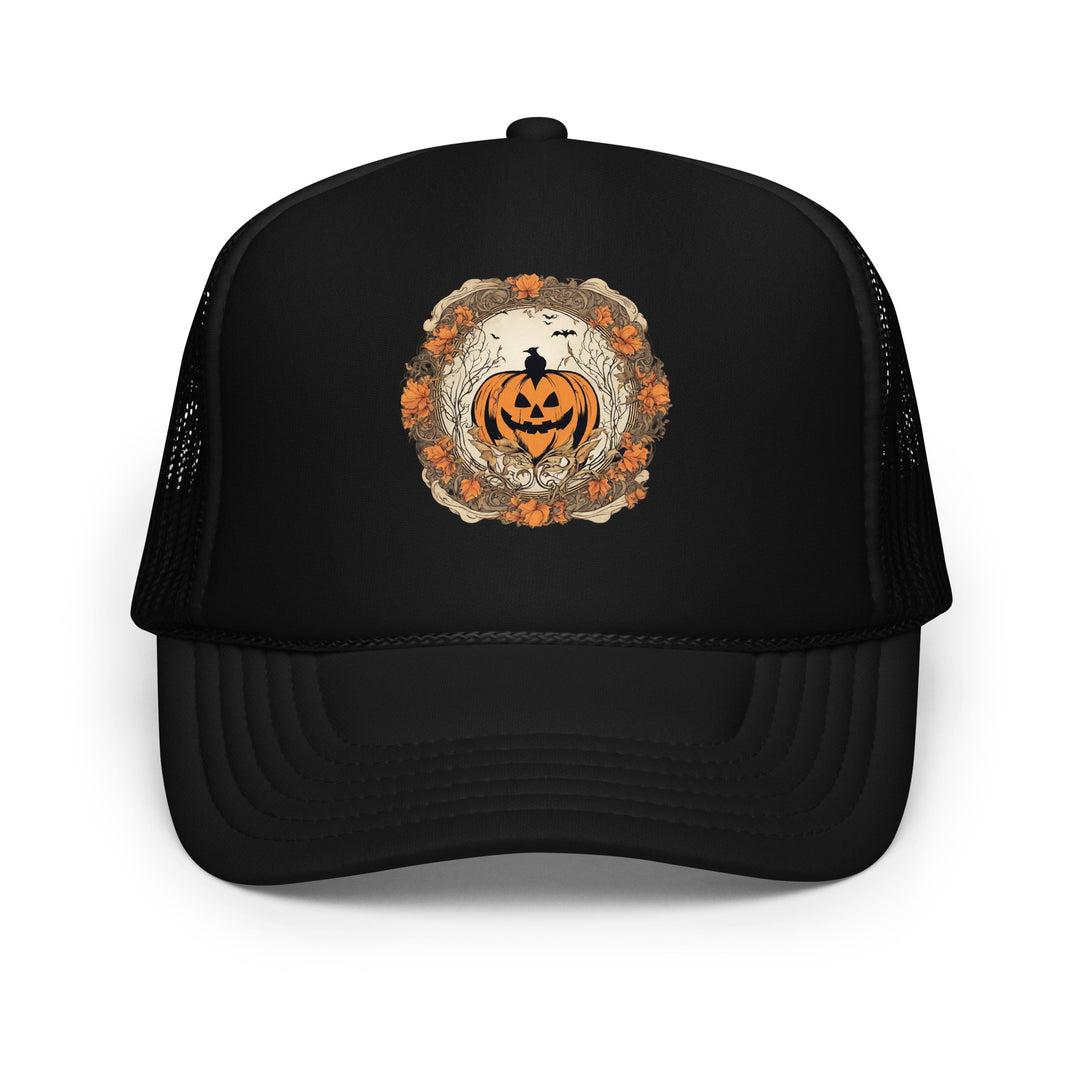 Art Nouveau Foam Trucker Hat | Halloween AI-Designed 11