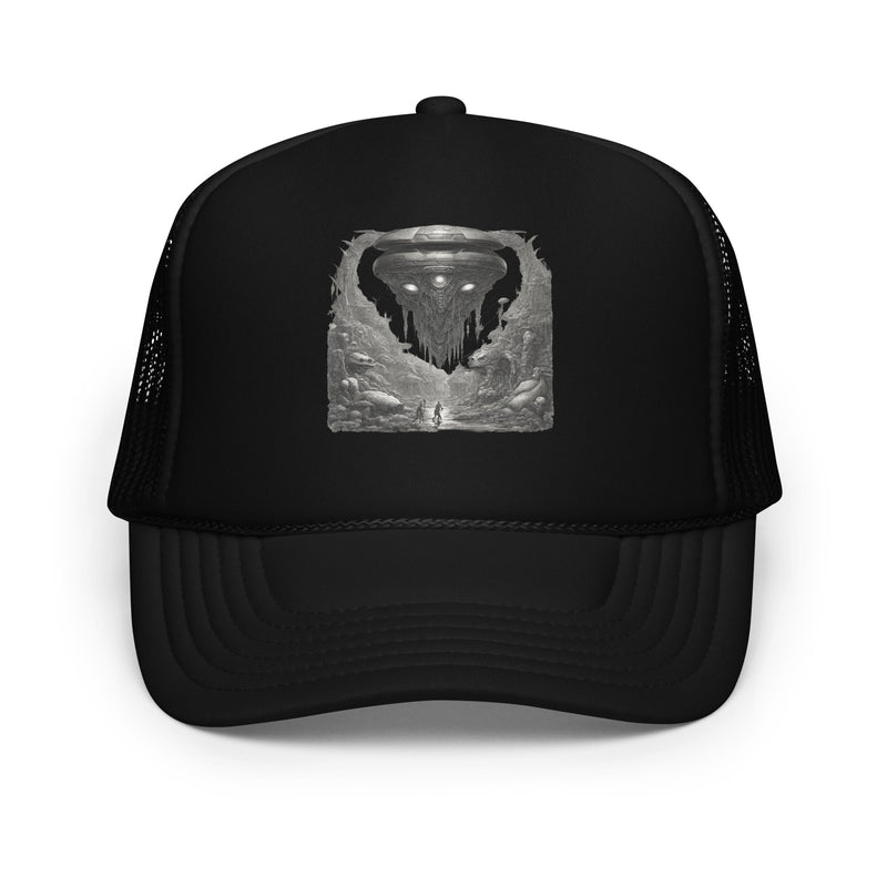 Alien Landscape Foam Trucker Hat | Summer AI-Designed 9