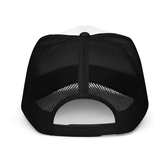 Cyberpunk Rainbow Foam Trucker Hat | Everyday AI-Designed 18 - additional view 11