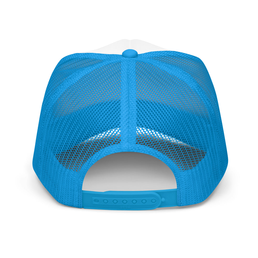 Cyberpunk Rainbow Foam Trucker Hat | Everyday AI-Designed 18 - additional view 9