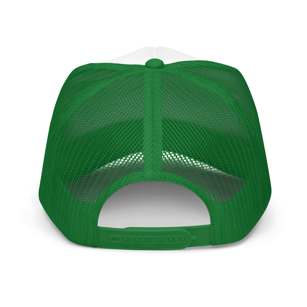 Cyberpunk Rainbow Foam Trucker Hat | Everyday AI-Designed 18 - additional view 8