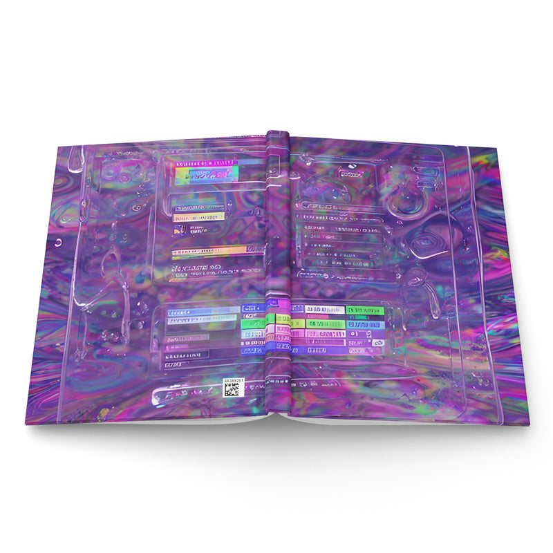 Glitchwear Hardcover Journal | Everyday AI-Designed 247