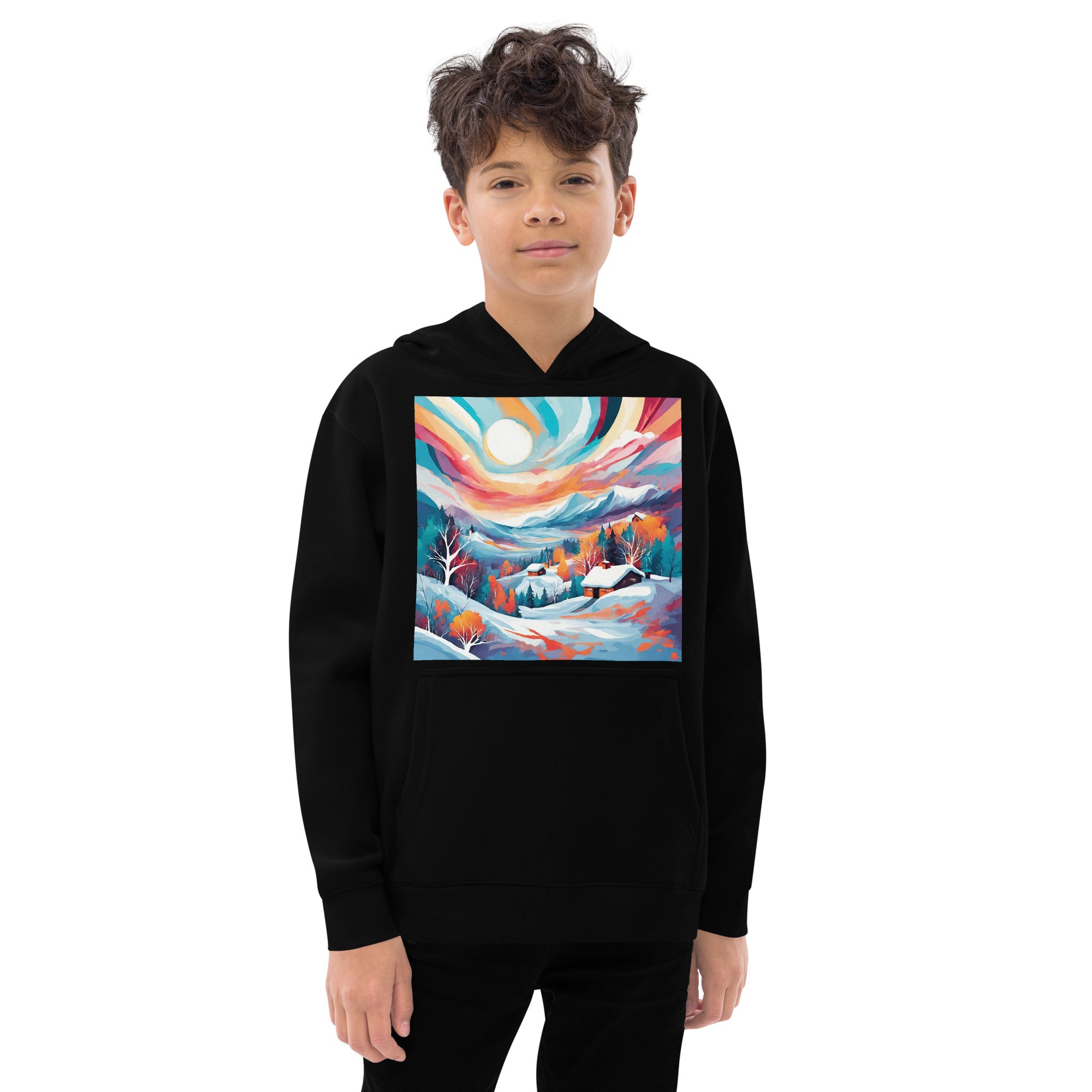 Kids fleece hoodie - WhatUWant2Buy