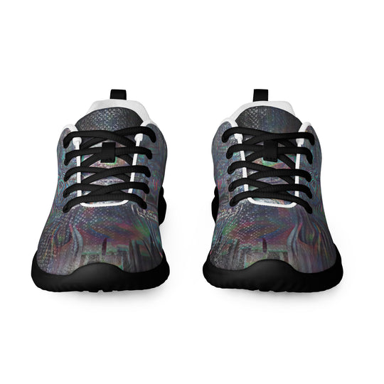 Glitchwear Men's Athletic Shoes, Everyday AI-Designed 37, main view