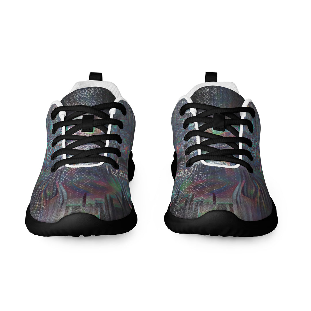 Glitchwear Men's Athletic Shoes, Everyday AI-Designed 37, main view