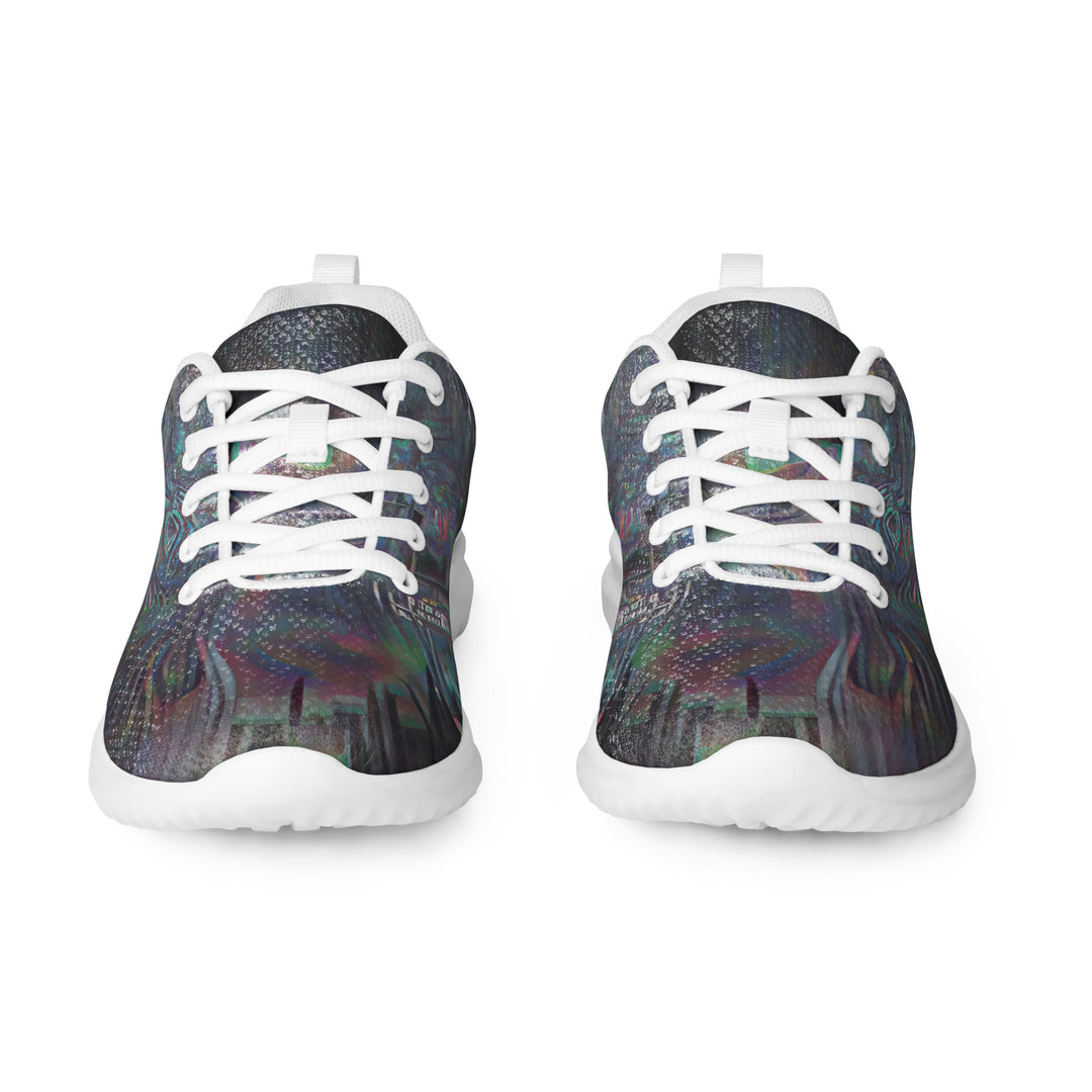 Glitchwear Men's Athletic Shoes, Everyday AI-Designed 37, view 2