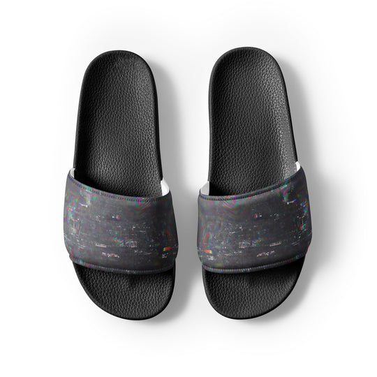 Glitchwear Men's Slides, AI Signature Style AI-Designed 8, view 7