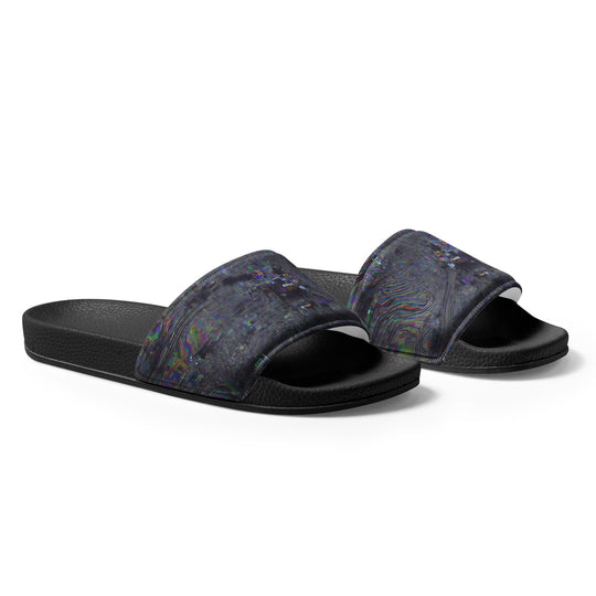 Glitchwear Men's Slides, AI Signature Style AI-Designed 20, view 5