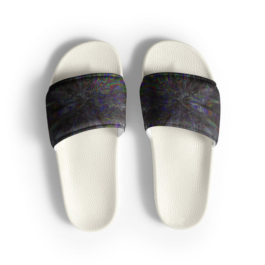 Glitchwear Men's Slides, AI Signature Style AI-Designed 13, view 2