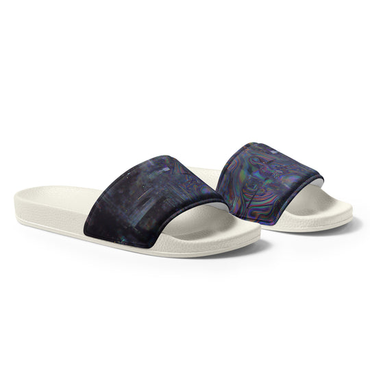 Glitchwear Men's Slides, AI Signature Style AI-Designed 10, view 6