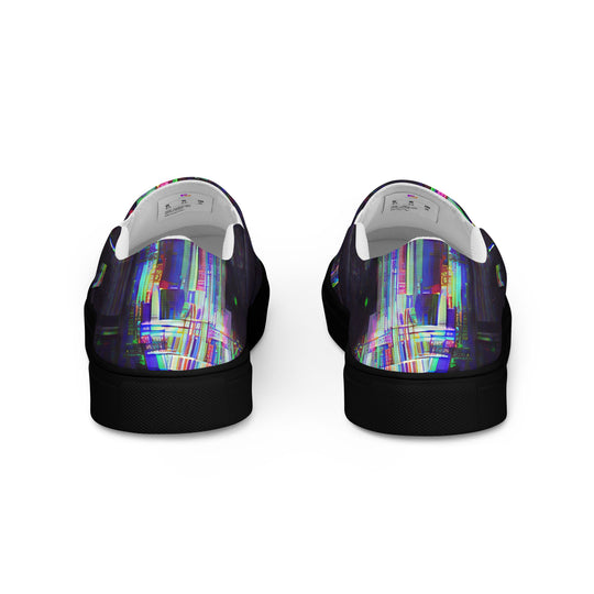 Glitchwear Men's Slip-On Canvas Shoes 21, view 7